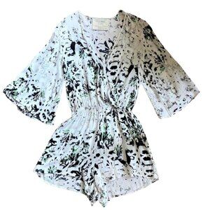 2/$40 Boho romper bell sleeve beach vibes jumpsuit